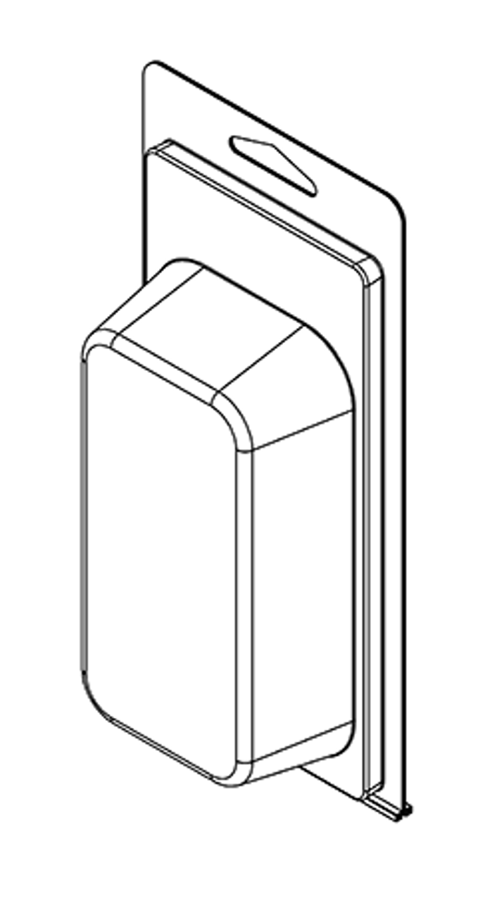 206TF - Stock Clamshell Packaging
