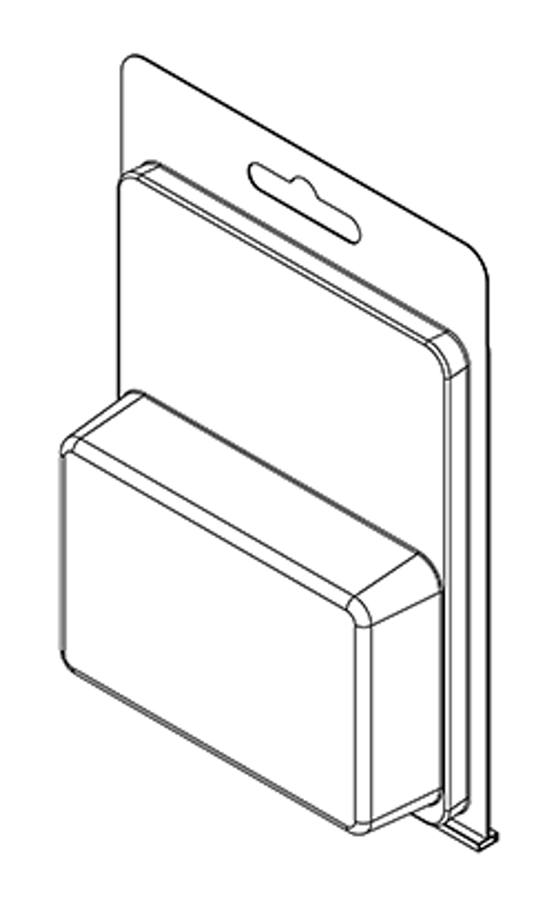 181TF - Stock Clamshell Packaging