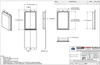 588TF - Stock Clamshell Packaging Technical Drawing