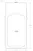 494TFM Stock Clamshell Packaging Header Card Dielines