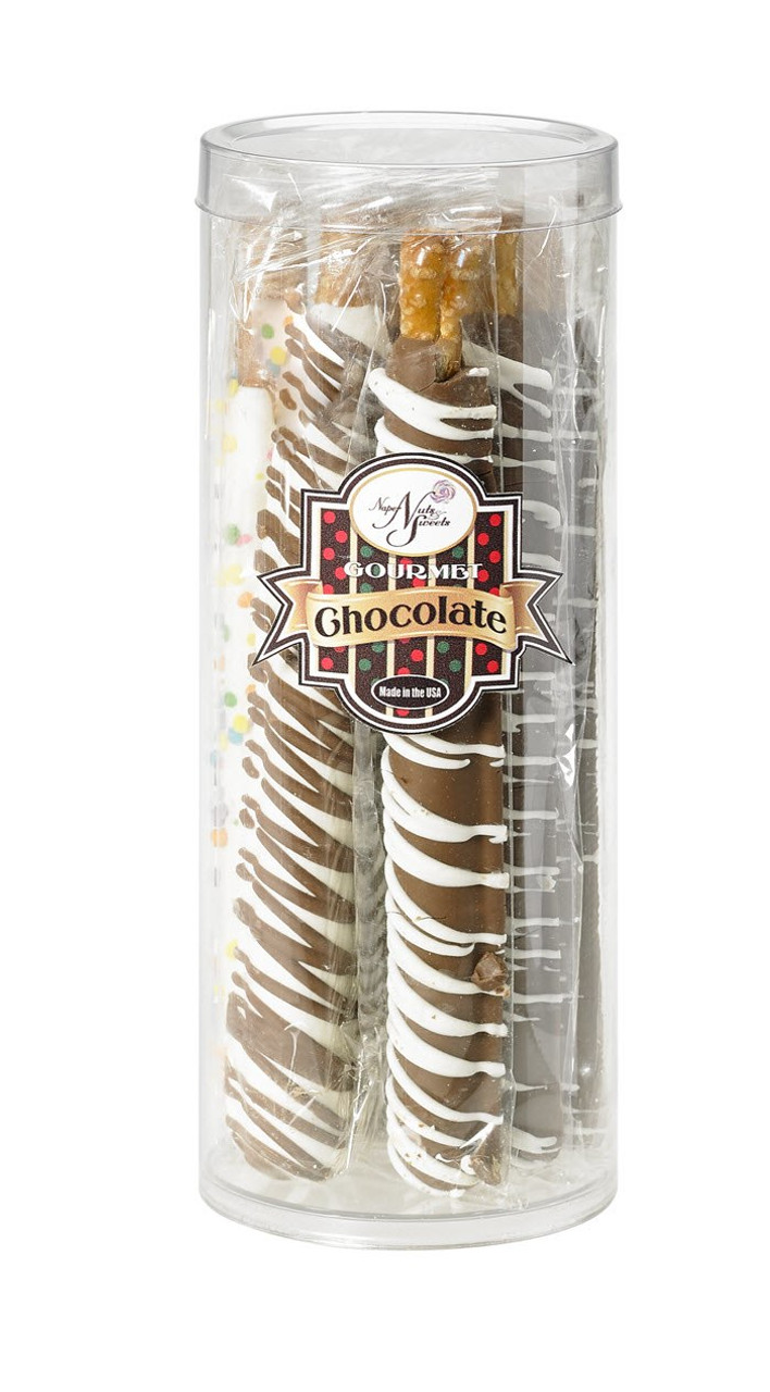 2" x 10" Candy Tube Packaging with Clear Cap