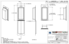 205-RTF - Stock Clamshell Packaging Technical Drawing