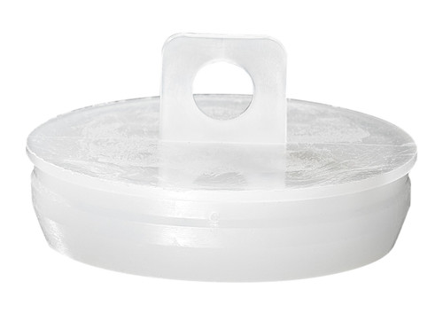 3/4" Round Hang Plug - Natural with Round Hole for Hanging