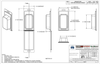 206TF - Stock Clamshell Packaging Technical Drawing