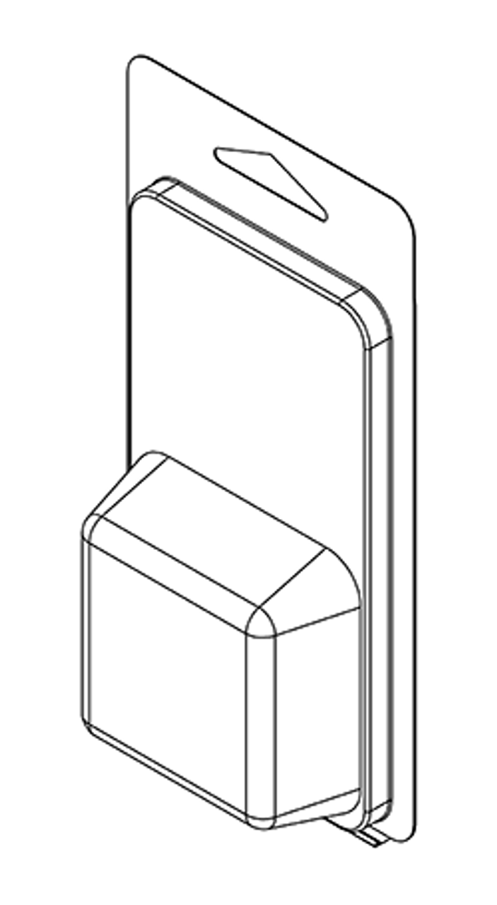 101TF - Stock Clamshell Packaging