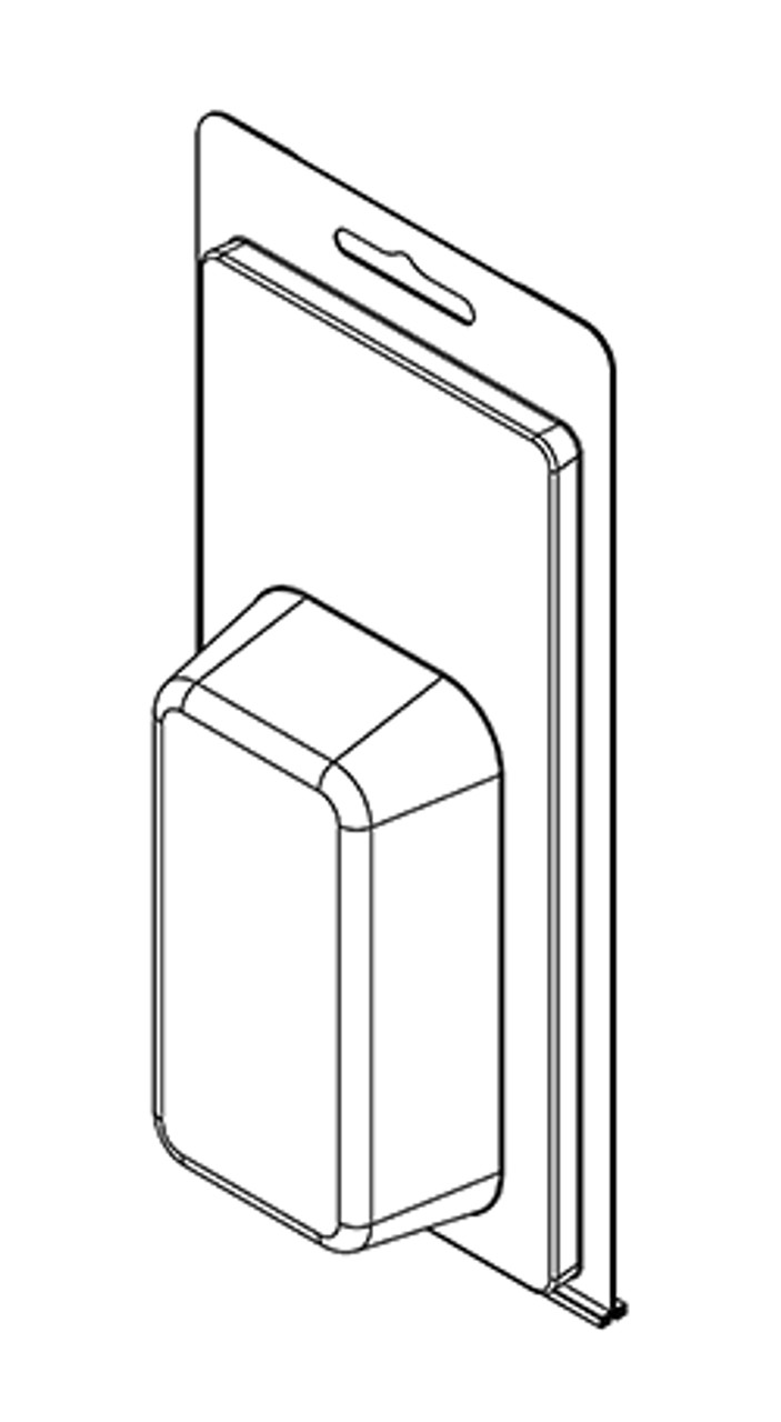 208TF - Stock Clamshell Packaging