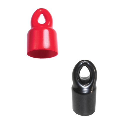 3" x 1" Hanger Cap - 40 in Red or Black and Various Sizes