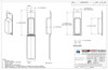 484TFM Stock Clamshell Technical Drawing