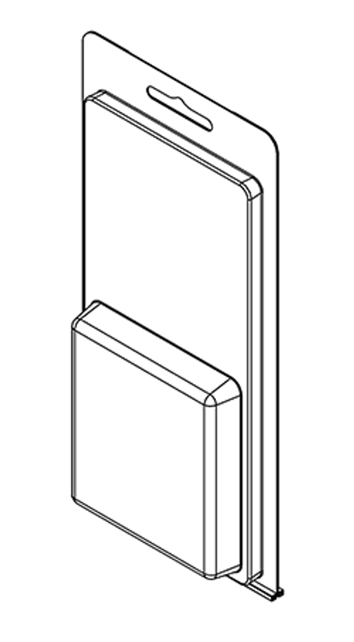 209TF - Stock Clamshell Packaging
