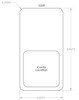 105TF - Stock Clamshell Packaging Header Card Dielines