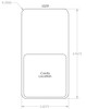 102TF - Stock Clamshell Packaging Header Card Dielines