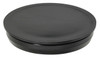 1-3/8" Black Round Poly Plug