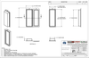 600TF - Stock Clamshell Packaging Technical Drawing
