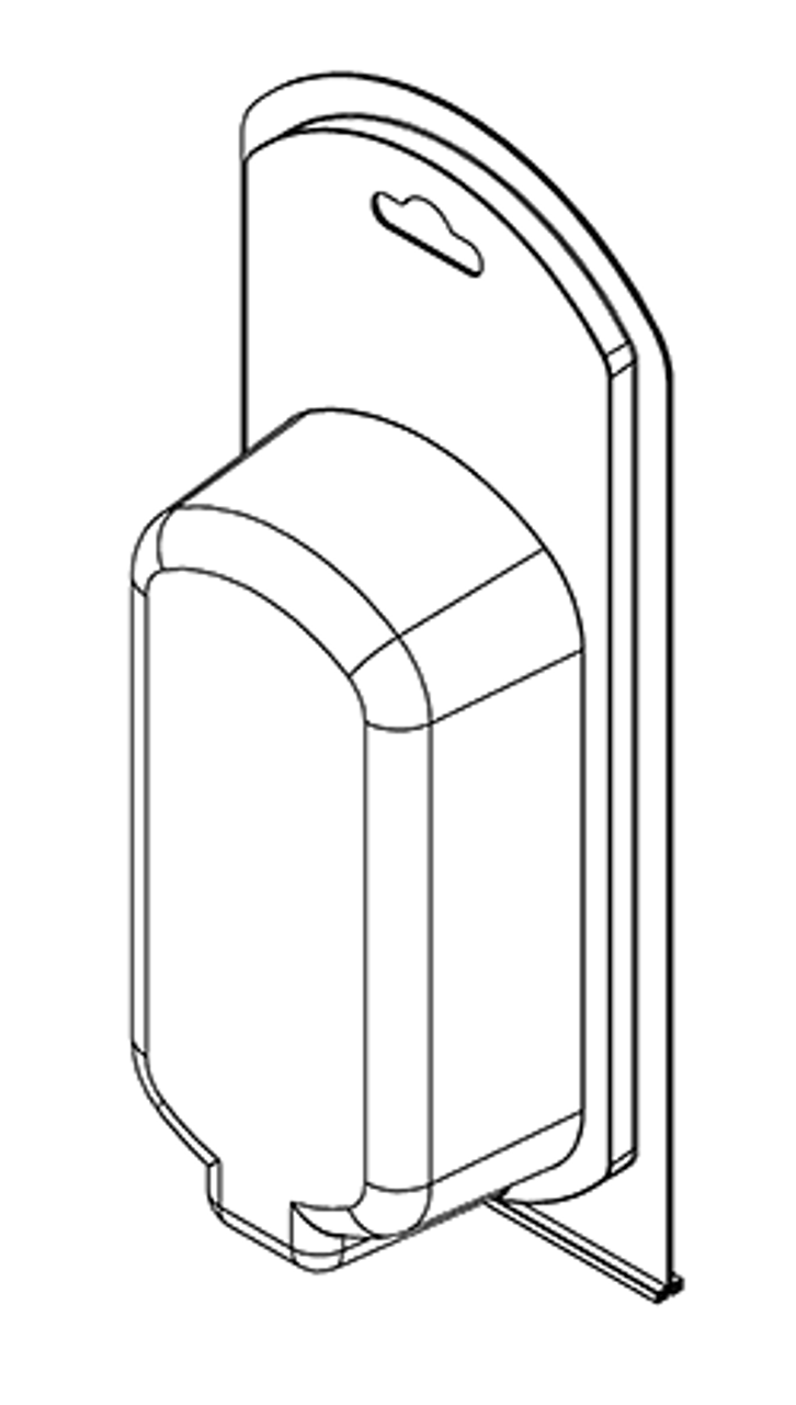 391TF - Stock Clamshell Packaging