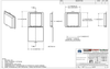 1101TF - Stock Clamshell Packaging Technical Drawing