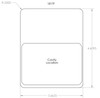 181TF - Stock Clamshell Packaging Header Card Dielines