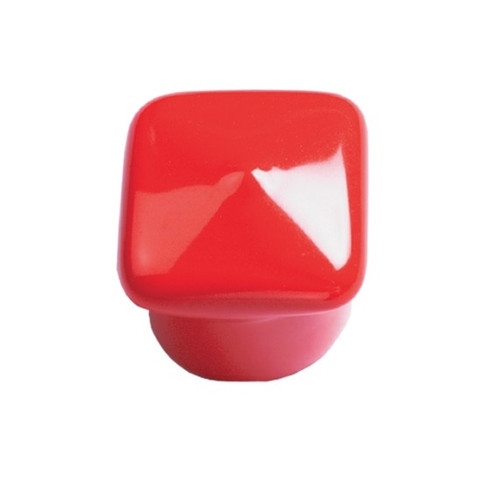 5/8" x 7/8" Red Anti-Roll Cap - 500